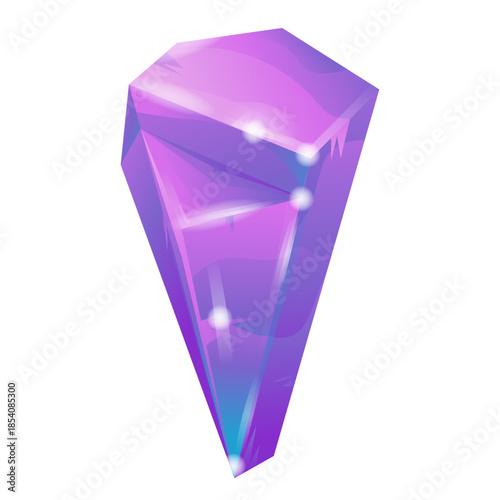 Cool purple crystal