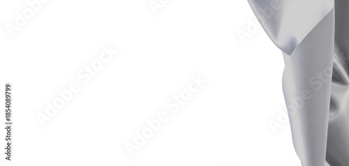 Modern abstract textile wit...