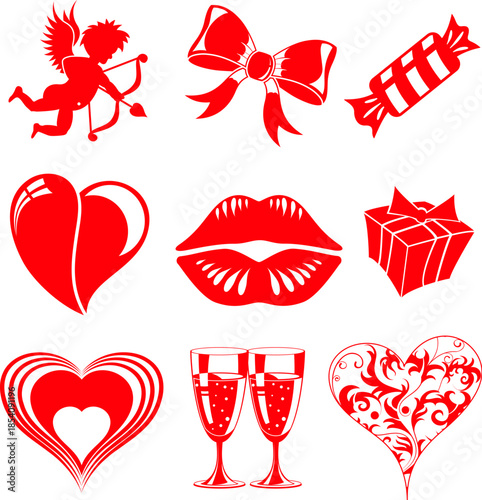 Valentines Day Icons