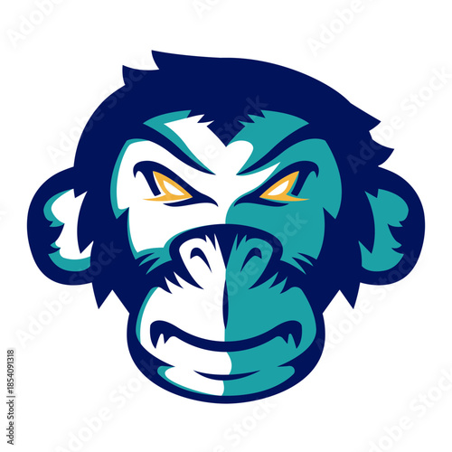 Monkey ape logo