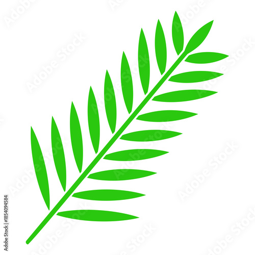 Plant leaf nature icon