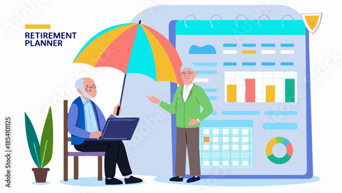 Planning for a secure retirement an elderly couple and financial tools