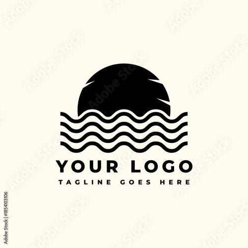 moon light on the surface, the moon shines in the sky, lunar month sign, sunset and sunrise