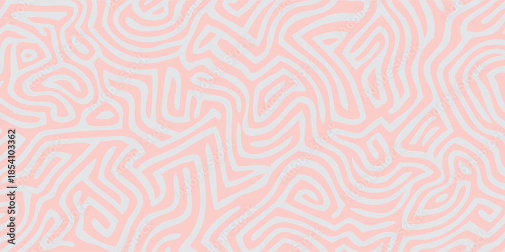 Fototapeta premium Abstract Organic Pattern with Soft Pink and Green Hues.