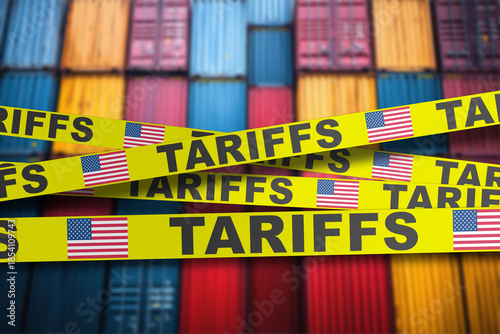 US customs tariff tape sealing cargo containers, trade restrictions