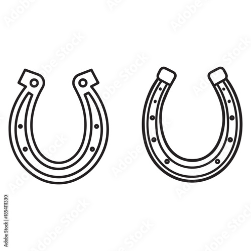 horseshoe icon Vector 