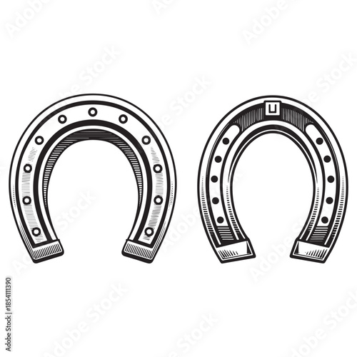 horseshoe icon Vector 