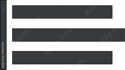 Block Quote Icon Design for Text Highlight, Quotation Mark Symbol, Content Emphasis Element for Article, Blog, Website, Editorial Layout, Typography Design, UI UX Interface