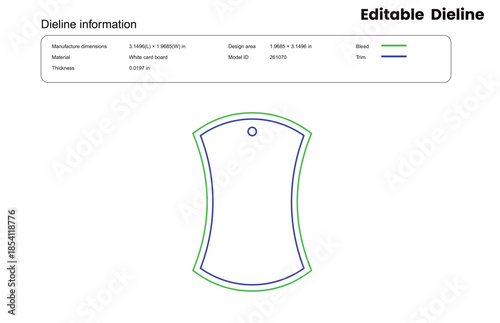 token type hang tags dieline template box dieline die lines packaging custom dieline  box cardboard box dieline pizza box dieline printable product packaging layout,
