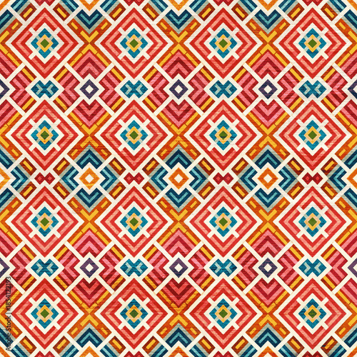 Wallpaper Mural Geometric modern Pattern with texture and trending colors in high resolution	 Torontodigital.ca