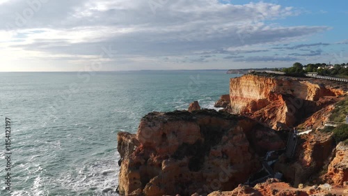 Epic Algarve Coastline: Aerial View of the 