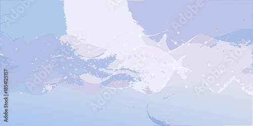 Abstract pastel background with blurred shapes and soft color gradients