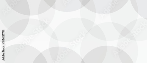 White and gray with black  abstract vector long minimal banner Vector abstract graphic geometric Pattern design background template.