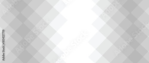 White and gray with black  abstract vector long minimal banner Vector abstract graphic geometric Pattern design background template.