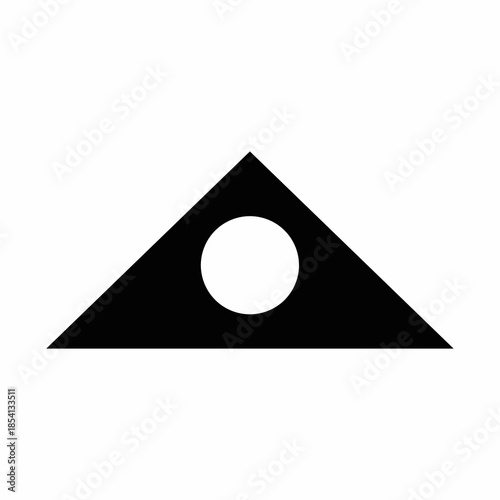 Triangle Angle Rule silhouette image