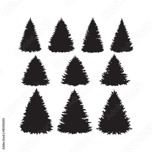 Black Christmas Tree Collection