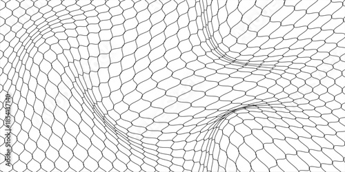 Mesh texture for fishing nets. Grunge pattern for sportswear or soccer goal, volleyball net, basketball hoop, hockey, athletics. eps10