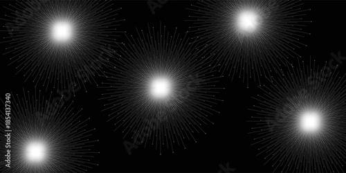 Spiral sound wave rhythm abstract dynamic lines vector background