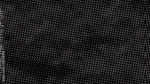 Black and gray halftone pattern with some scratches