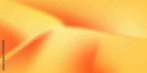 Glowing golden sunset light with summer energy. Vibrant orange and yellow gradient lines with fractal glass effect create radiant pattern full of sunshine and joy. Perfect for bright seasonal design