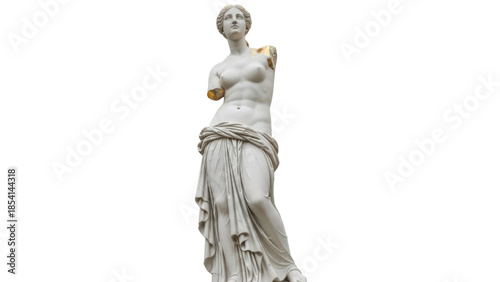 Fotografía Aphrodite of Milos statue isolated PNG on transparent background, ancient Greek