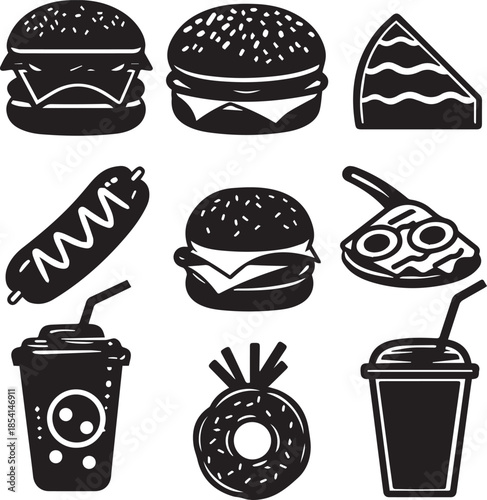 Vector file text overlay on plain white background