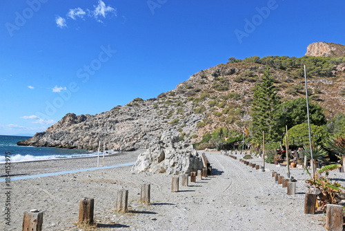 Cantarrijan beach in Andalucia, spain