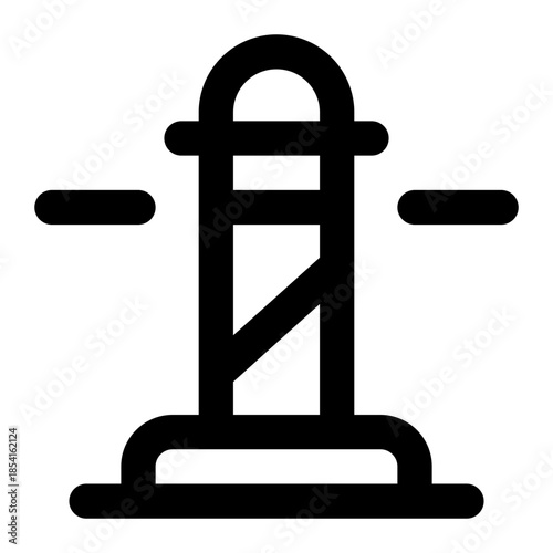 light house icon for illustration
