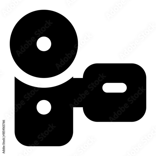 camcorder icon for illustration