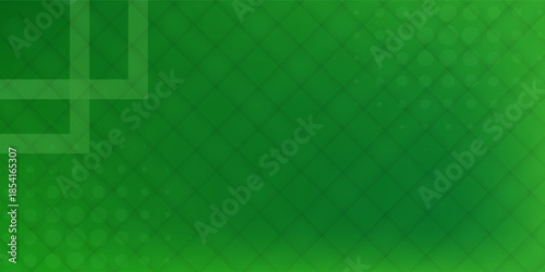 Green abstract background with geometric shapes gradient color for presentation design. Suit for business, corporate, institution, conference, party, festive, seminar, and talks.