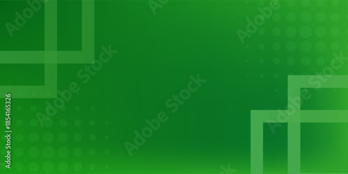 Green abstract background with geometric shapes gradient color for presentation design. Suit for business, corporate, institution, conference, party, festive, seminar, and talks.