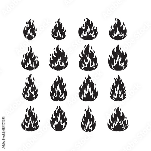 Fire Silhouettes Collection