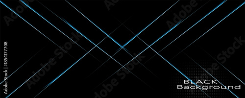 Dark and light gradient line polygons on a dark black gradient background.