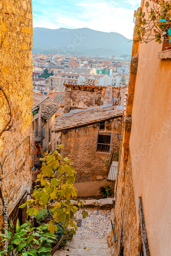 Precioso pueblo de Valderrobres en la provincia de Teruel