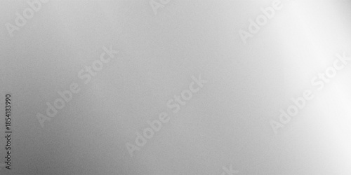 Silver foil background with metal mirror texture. Chrome gradient surface with light gloss simple abstract