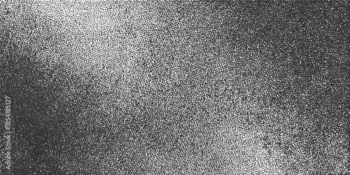 Black and white textured background with gradient dot pattern