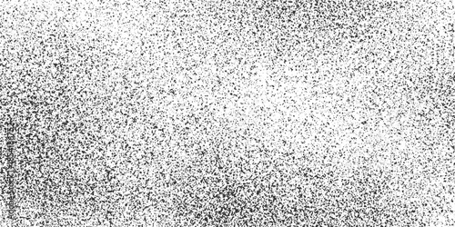 Black speckle texture gradient on white background