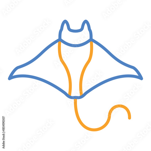 Manta ray Icon