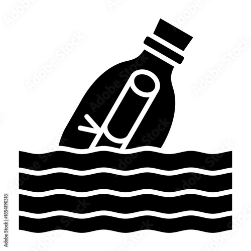 Message in a bottle Icon