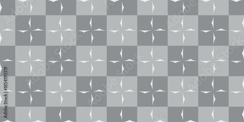 Seamless geometric argyle pattern with square shape, repeating lozenge tile background for textile print, digital wallpaper, symmetrical design, modern surface decoration