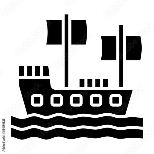 Sailing boat Icon