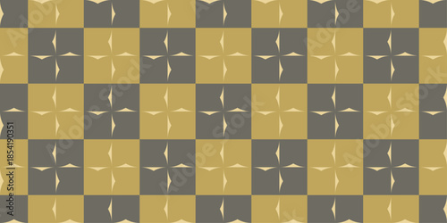 Seamless geometric argyle pattern with square shape, repeating lozenge tile background for textile print, digital wallpaper, symmetrical design, modern surface decoration