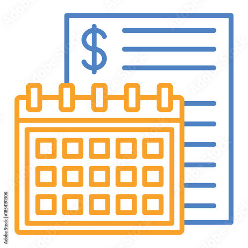 Financial month Icon