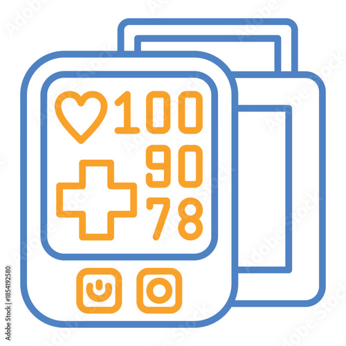 Blood pressure meter Icon