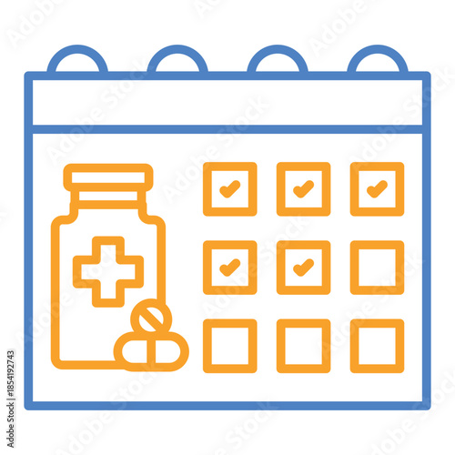Medicine schedule Icon