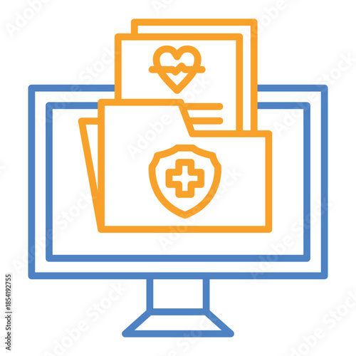 Medical folder Icon