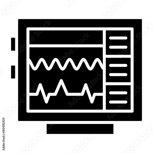 Heart monitoring Icon
