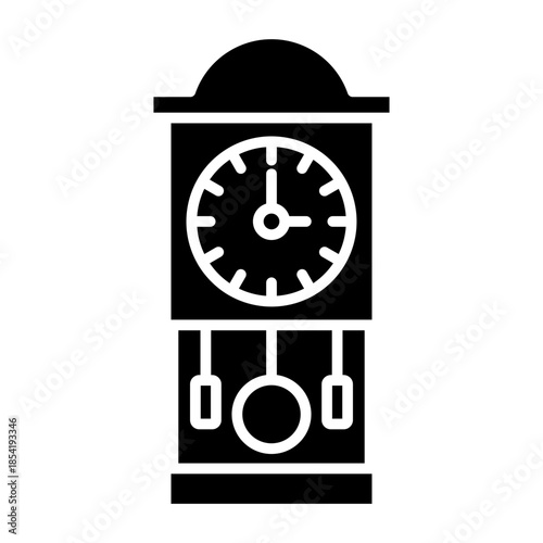 Grandfather clock Icon