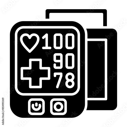Blood pressure meter Icon