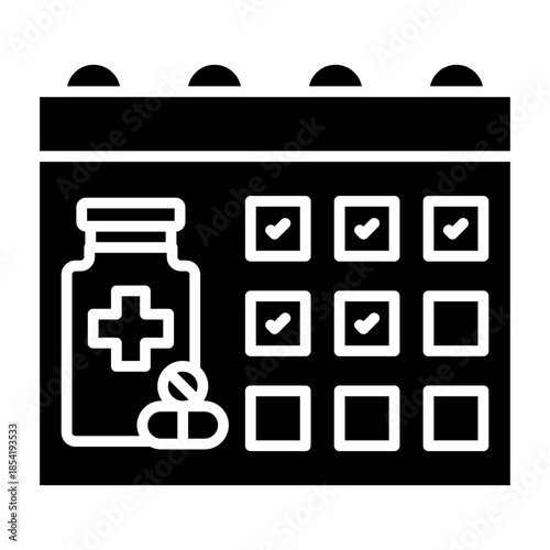 Medicine schedule Icon